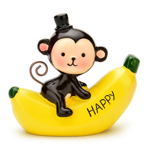 1Pair Banana Monkey Car Interior Home Decor Couple Gift Valentine's Day Surprise