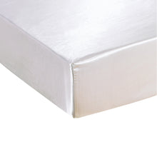 Load image into Gallery viewer, Solid Color Smooth Bed Fitted Sheet with Elastic Band Comfortable Mattress Cover
