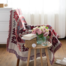 Load image into Gallery viewer, Sofa Cover Couch Chair Throw Blanket Tassel Rug Lounge Bed Sheet Tapestry Decor