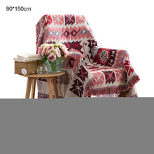 Load image into Gallery viewer, Sofa Cover Couch Chair Throw Blanket Tassel Rug Lounge Bed Sheet Tapestry Decor