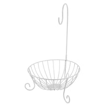 Load image into Gallery viewer, Novelty Kitchen Metal Fruit Basket with Detachable Banana Hanger Holder Hook